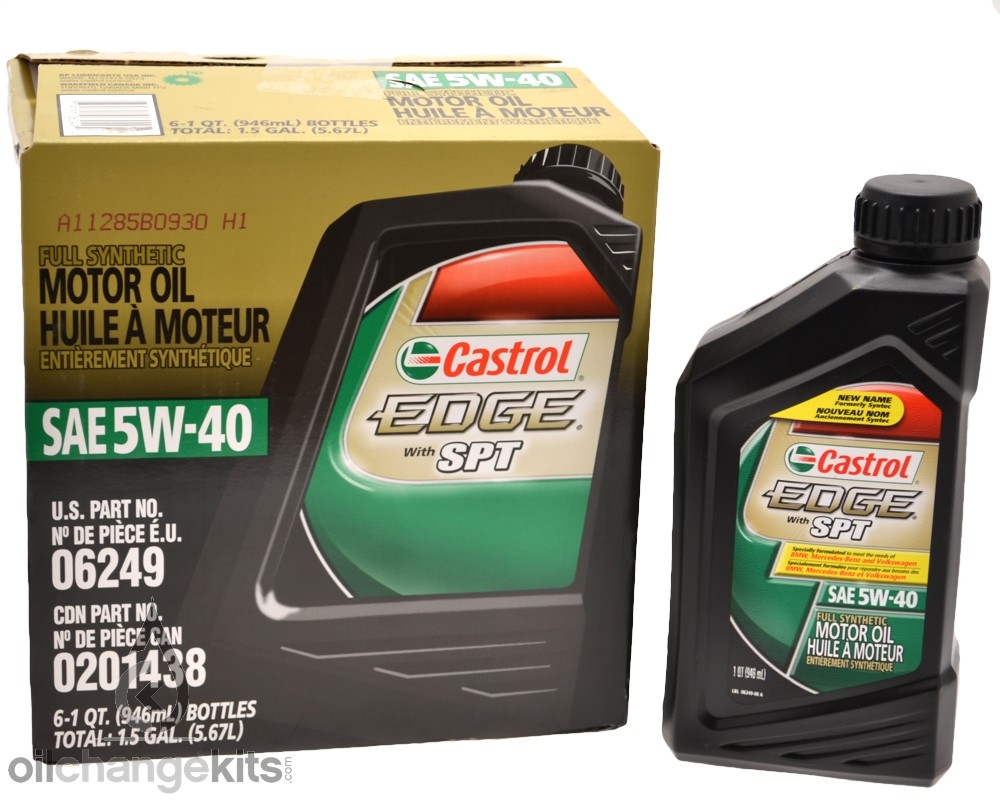 Castrol edge with spt sae 5w-40 bmw
