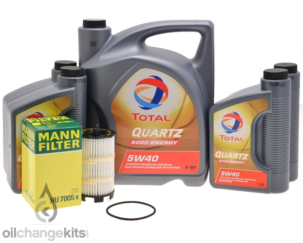 Volkswagen Touareg 2 V8 FSI Oil Change Kit (2007-2010) - 079 198 405 B ...